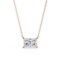 Radiant Muse Lab-Grown Diamond Pendant - Ophiratbf