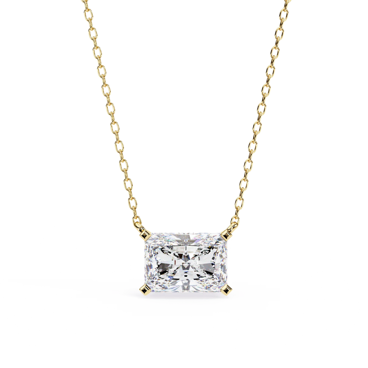 Radiant Muse Lab-Grown Diamond Pendant - Ophiratbf