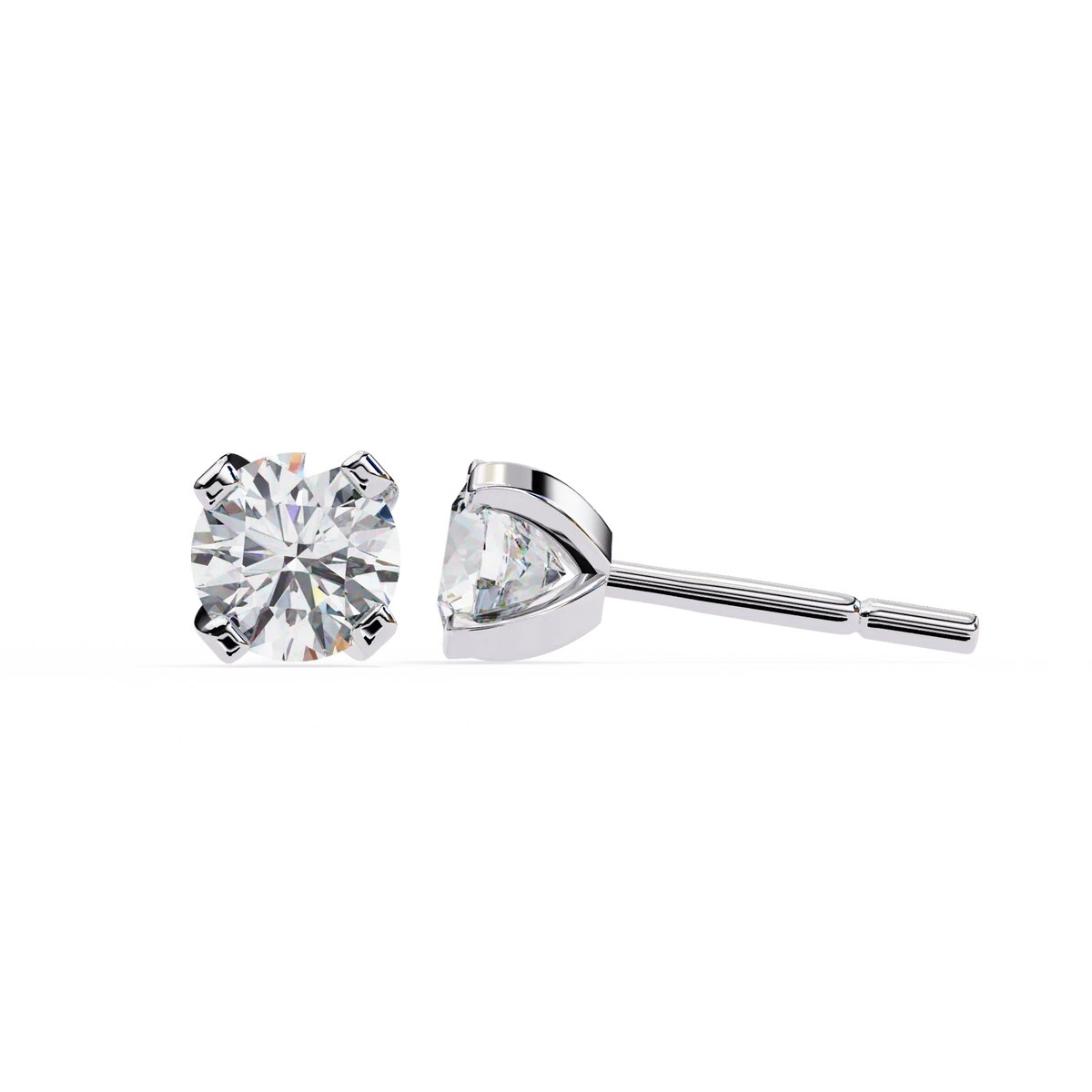 Trillion Radiance Lab Grown Diamond Studs - Ophiratbf