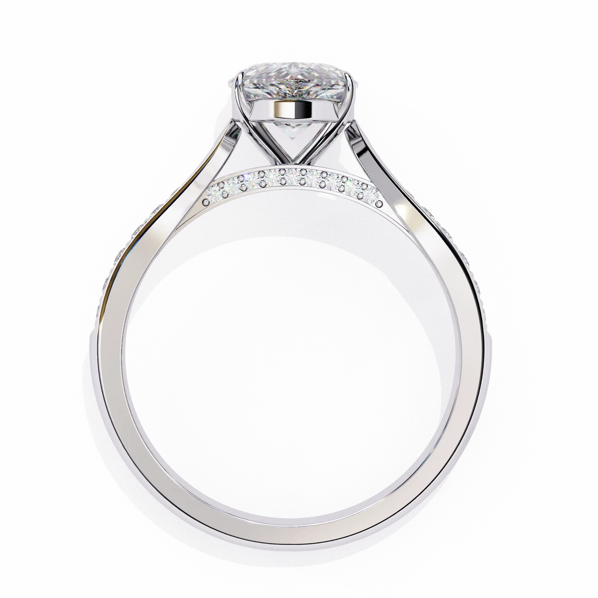 Aurora Drop Lab Grown Diamond Ring - Ophiratbf