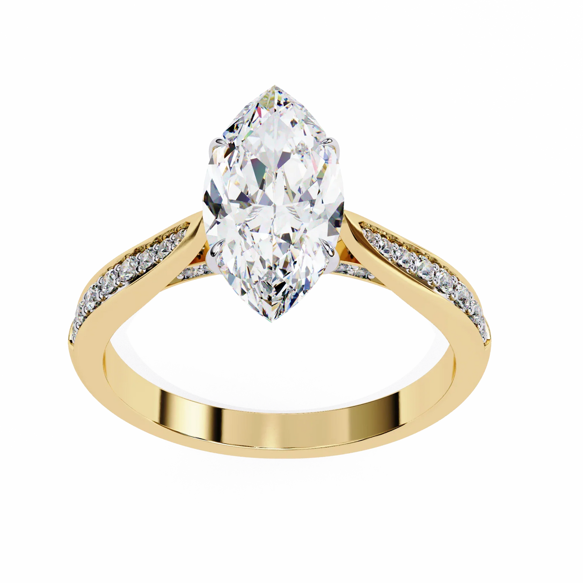 Celeste Marquis Lab Grown Diamond Ring - Ophiratbf