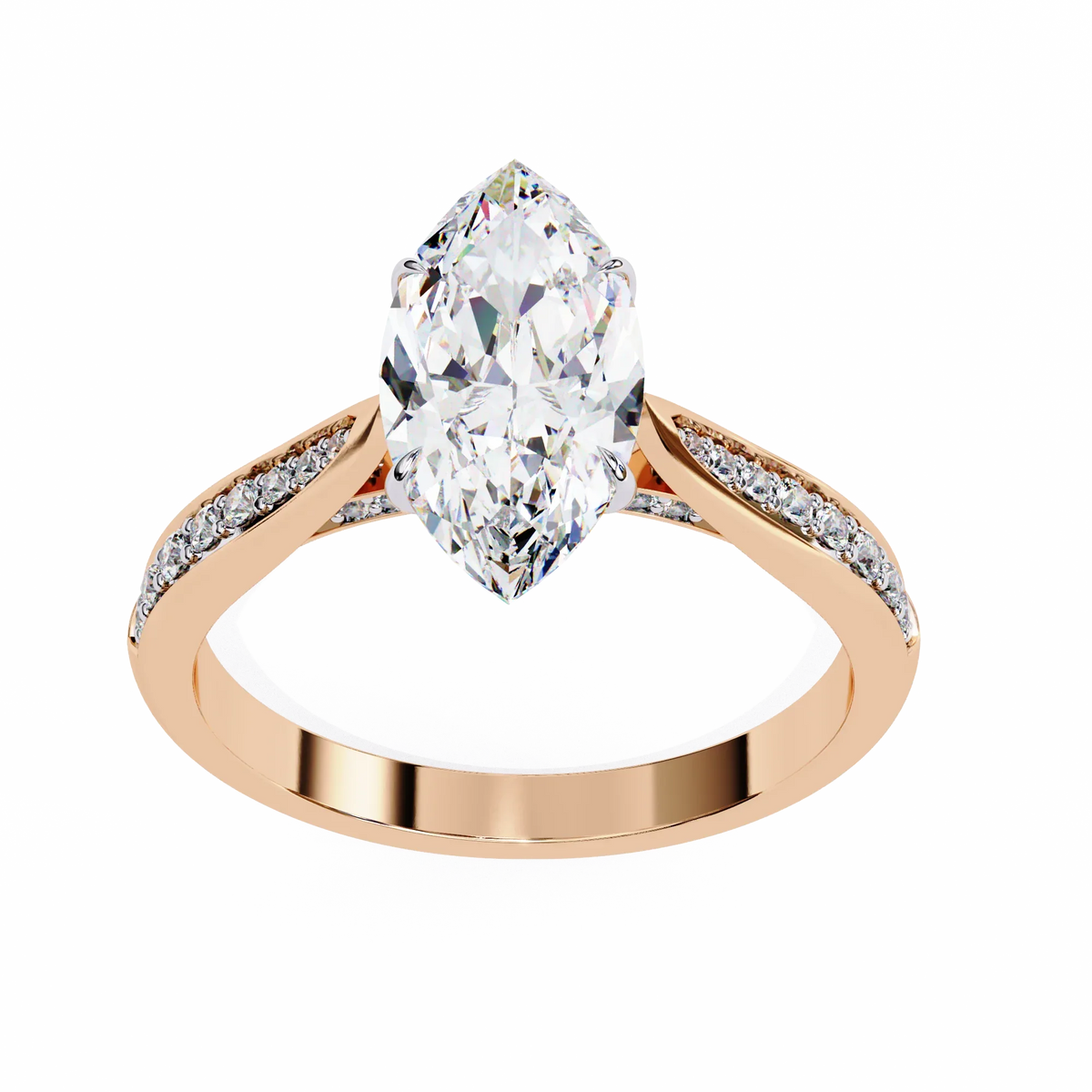 Celeste Marquis Lab Grown Diamond Ring - Ophiratbf