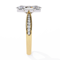 Celeste Marquis Lab Grown Diamond Ring - Ophiratbf