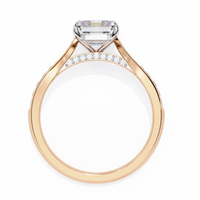 Lustre Emerald Lab Grown Diamond Ring - Ophiratbf