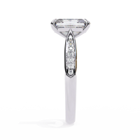 Lustre Emerald Lab Grown Diamond Ring - Ophiratbf