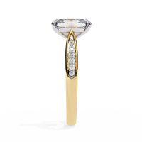 Lustre Emerald Lab Grown Diamond Ring - Ophiratbf