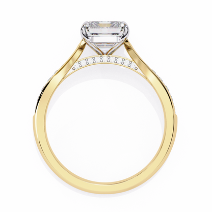 Radiant Spark Lab Grown Diamond Ring