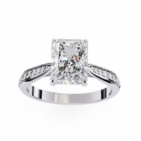 Radiant Spark Lab Grown Diamond Ring - Ophiratbf