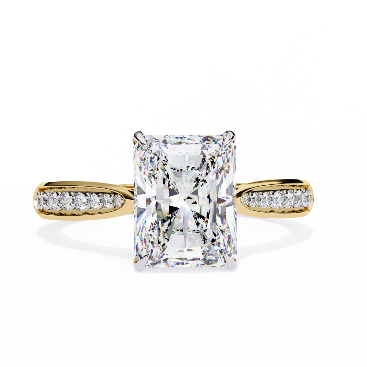 Radiant Spark Lab Grown Diamond Ring - Ophiratbf