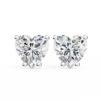 Eternal Heart Lab Grown Diamond Studs - Ophiratbf