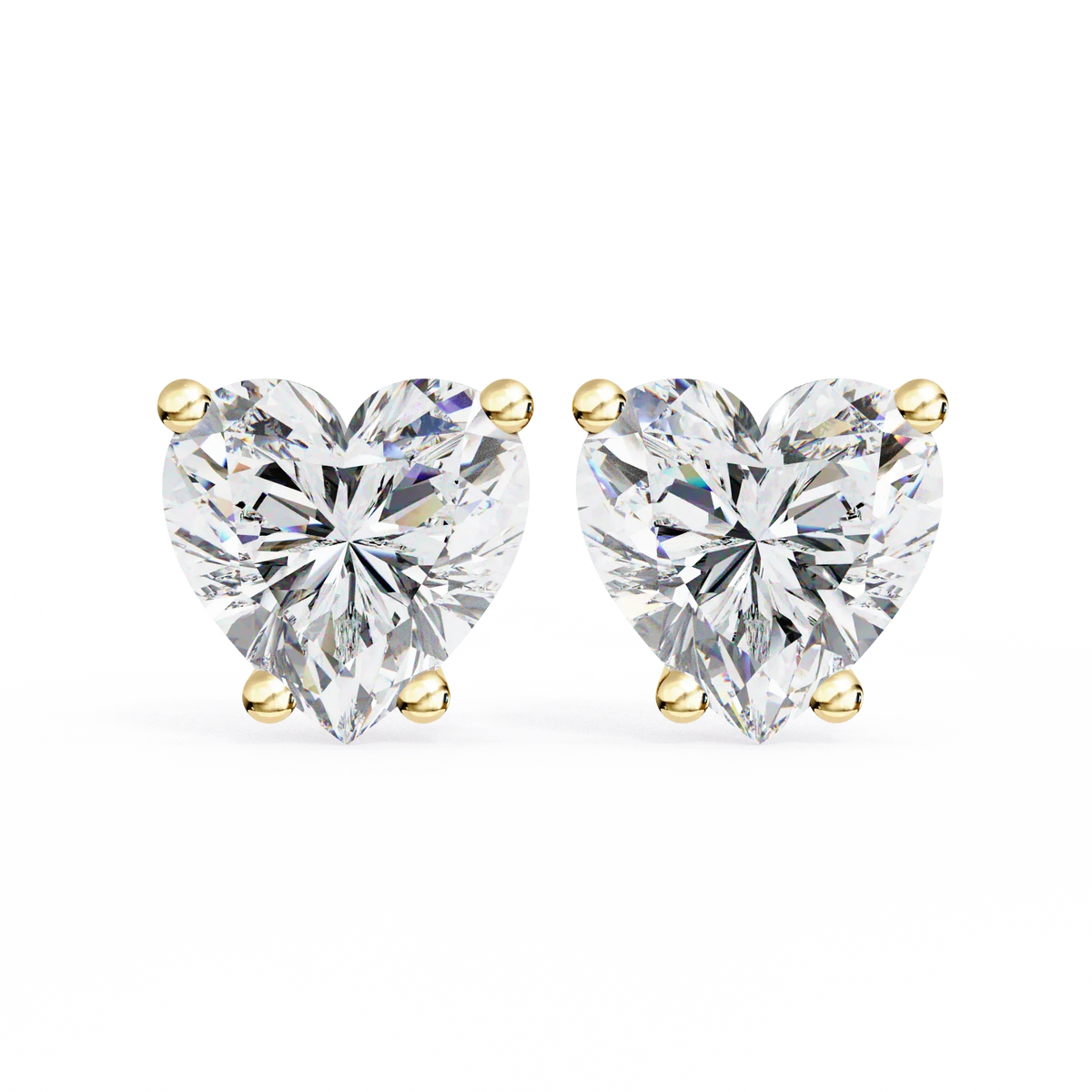 Eternal Heart Lab Grown Diamond Studs - Ophiratbf