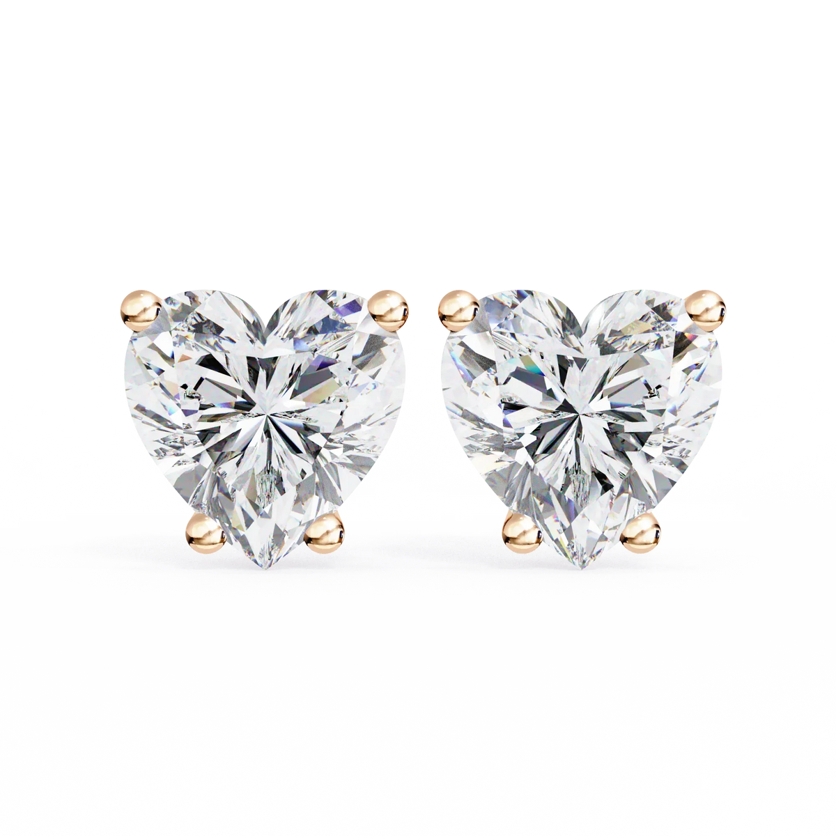 Eternal Heart Lab Grown Diamond Studs - Ophiratbf