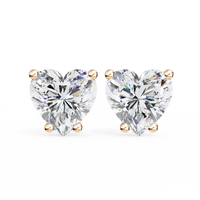 Eternal Heart Lab Grown Diamond Studs - Ophiratbf