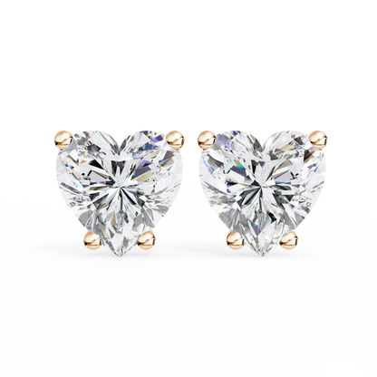 Eternal Heart Lab Grown Diamond Studs