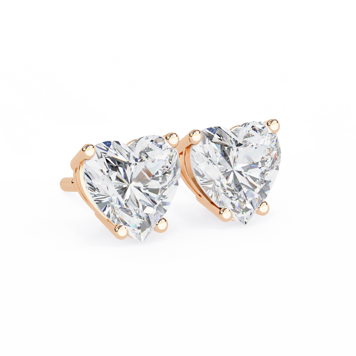 Eternal Heart Lab Grown Diamond Studs - Ophiratbf