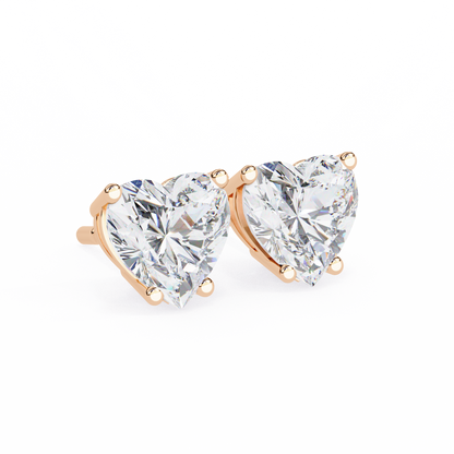 Eternal Heart Lab Grown Diamond Studs