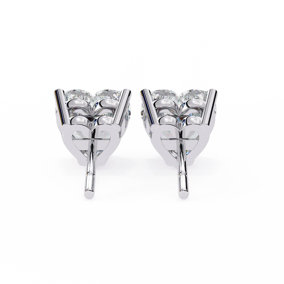 Eternal Heart Lab Grown Diamond Studs - Ophiratbf