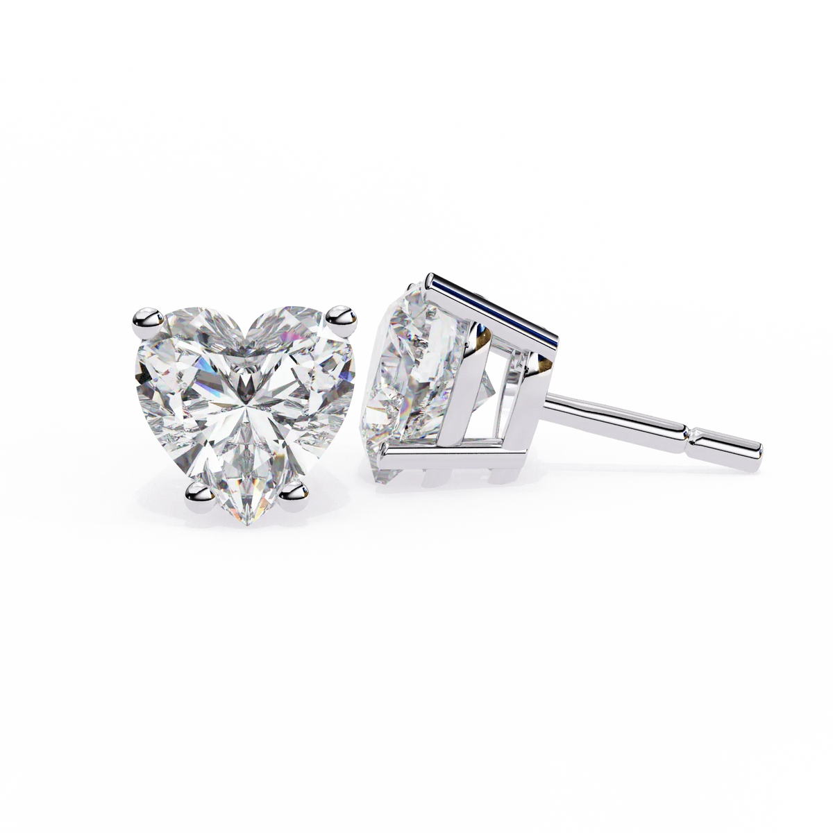 Eternal Heart Lab Grown Diamond Studs - Ophiratbf