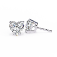 Eternal Heart Lab Grown Diamond Studs - Ophiratbf
