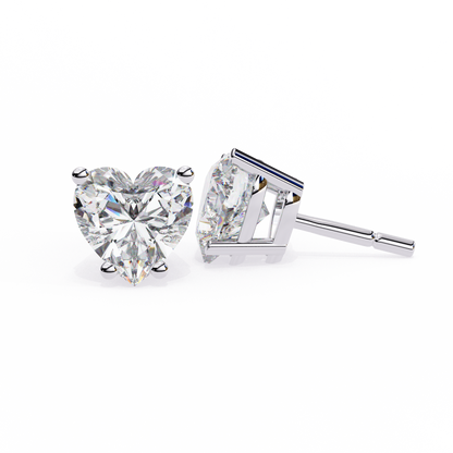 Eternal Heart Lab Grown Diamond Studs