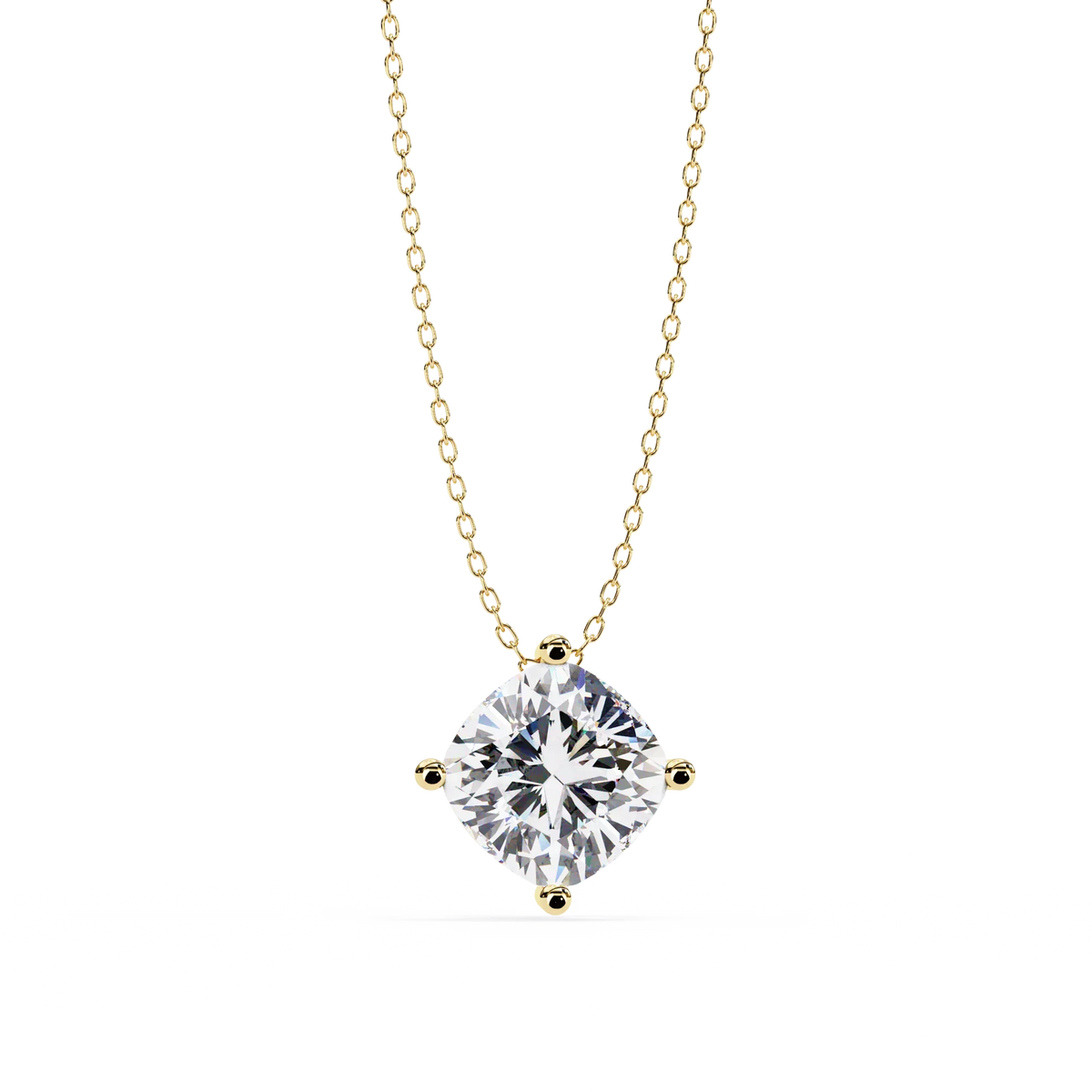 Celestia Cushion Lab-Grown Diamond Pendant - Ophiratbf