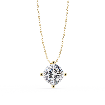 Celestia Cushion Lab-Grown Diamond Pendant
