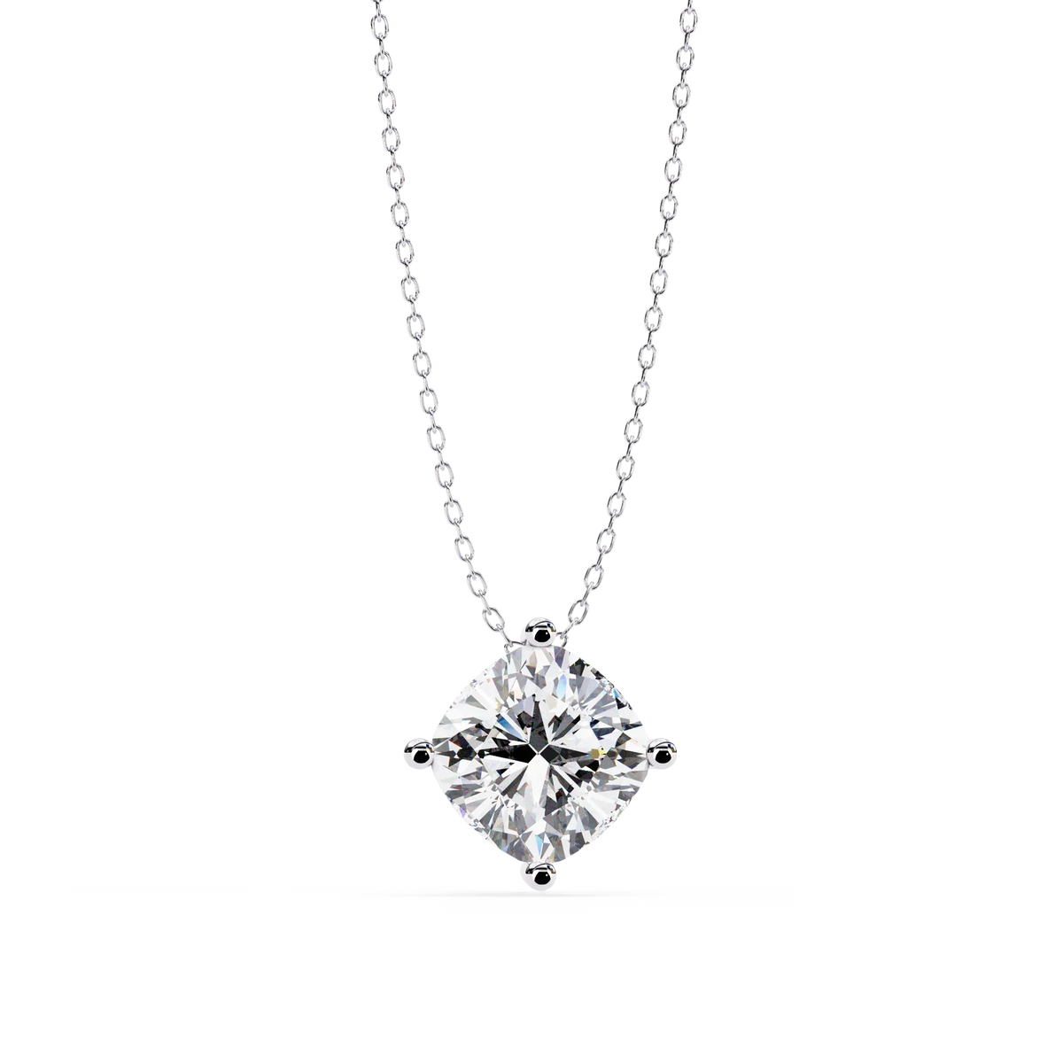 Celestia Cushion Lab-Grown Diamond Pendant - Ophiratbf