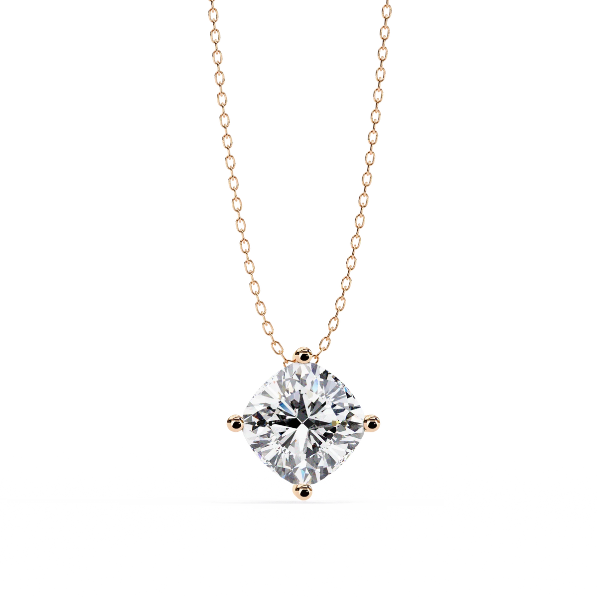 Celestia Cushion Lab-Grown Diamond Pendant - Ophiratbf