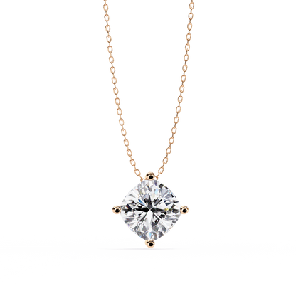 Celestia Cushion Lab-Grown Diamond Pendant