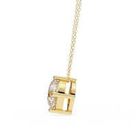 Celestia Cushion Lab-Grown Diamond Pendant - Ophiratbf