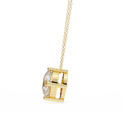 Celestia Cushion Lab-Grown Diamond Pendant
