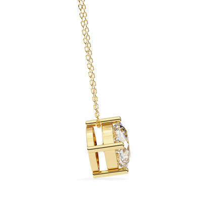 Celestia Cushion Lab-Grown Diamond Pendant