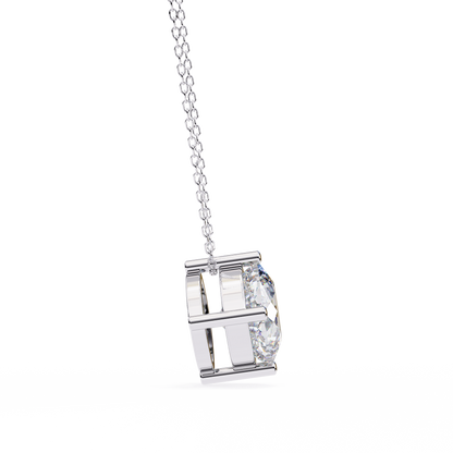 Celestia Cushion Lab-Grown Diamond Pendant