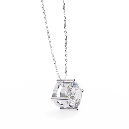 Celestia Cushion Lab-Grown Diamond Pendant