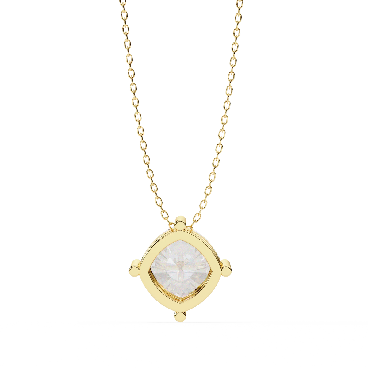 Celestia Cushion Lab-Grown Diamond Pendant - Ophiratbf