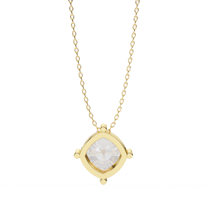 Celestia Cushion Lab-Grown Diamond Pendant