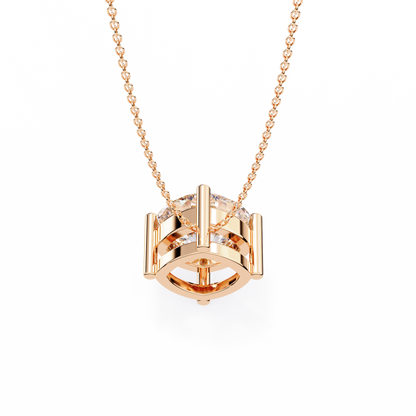 Celestia Cushion Lab-Grown Diamond Pendant