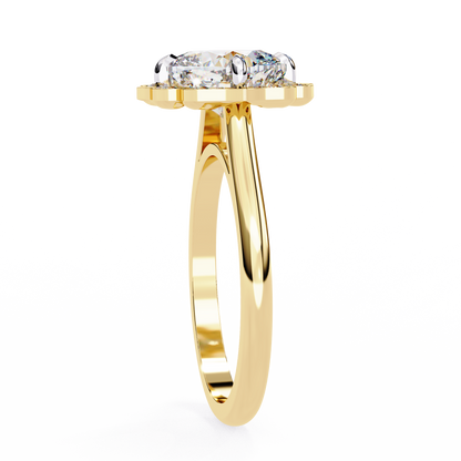 Sovereign Cushion Glow Lab Grown Diamond Ring