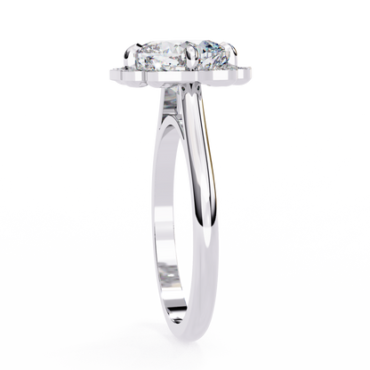 Sovereign Cushion Glow Lab Grown Diamond Ring