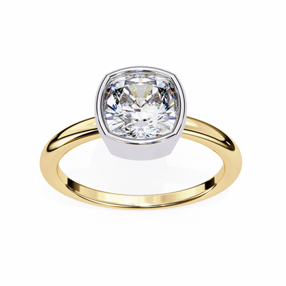 Cushion Blossom Lab Grown Diamond Ring