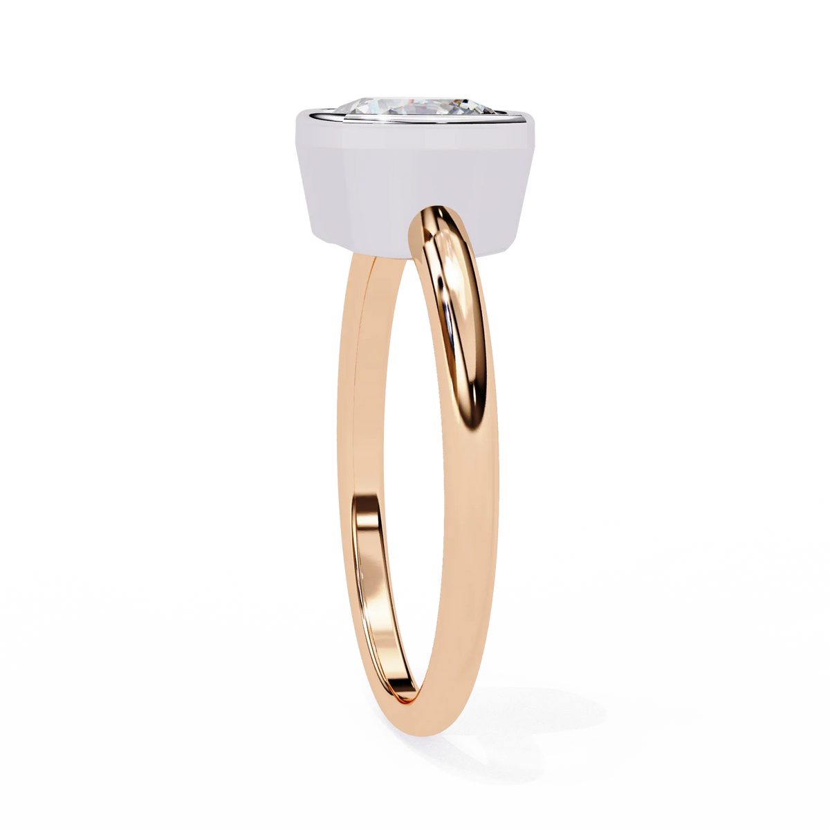 Cushion Blossom Lab Grown Diamond Ring - Ophiratbf