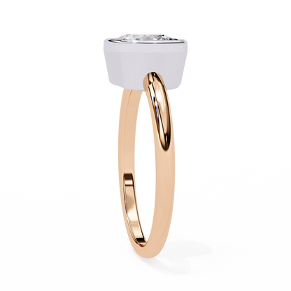 Cushion Blossom Lab Grown Diamond Ring