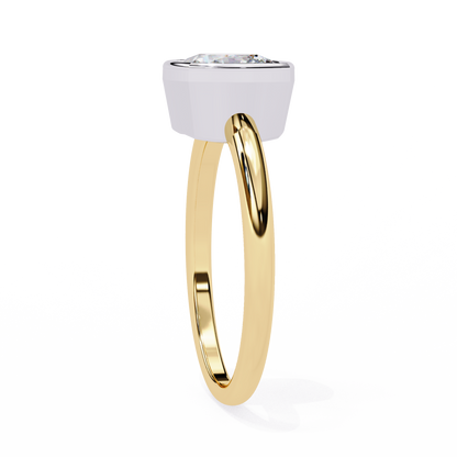 Cushion Blossom Lab Grown Diamond Ring