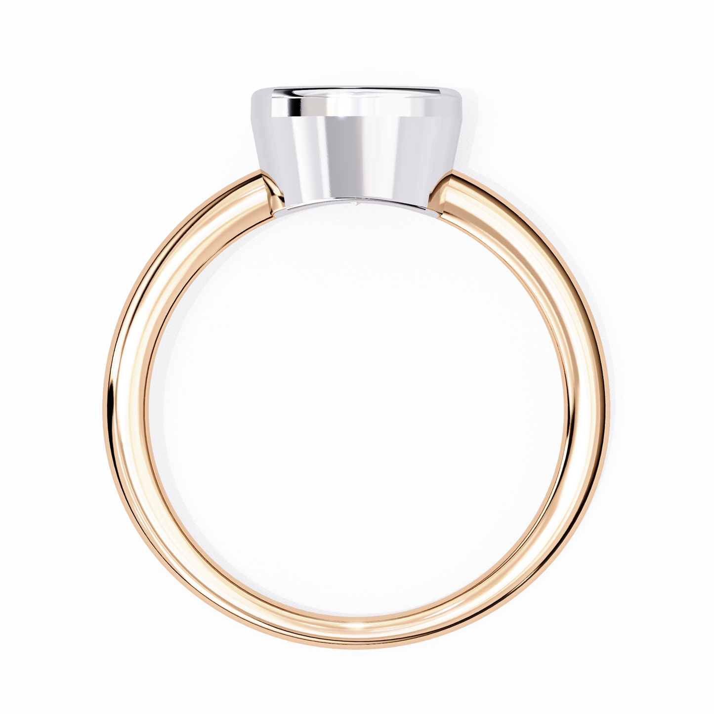 cushion blossom lab grown diamond ring