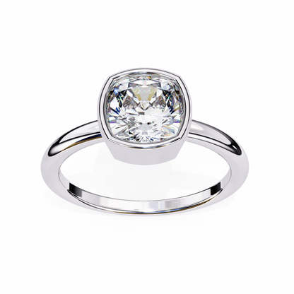 Cushion Blossom Lab Grown Diamond Ring