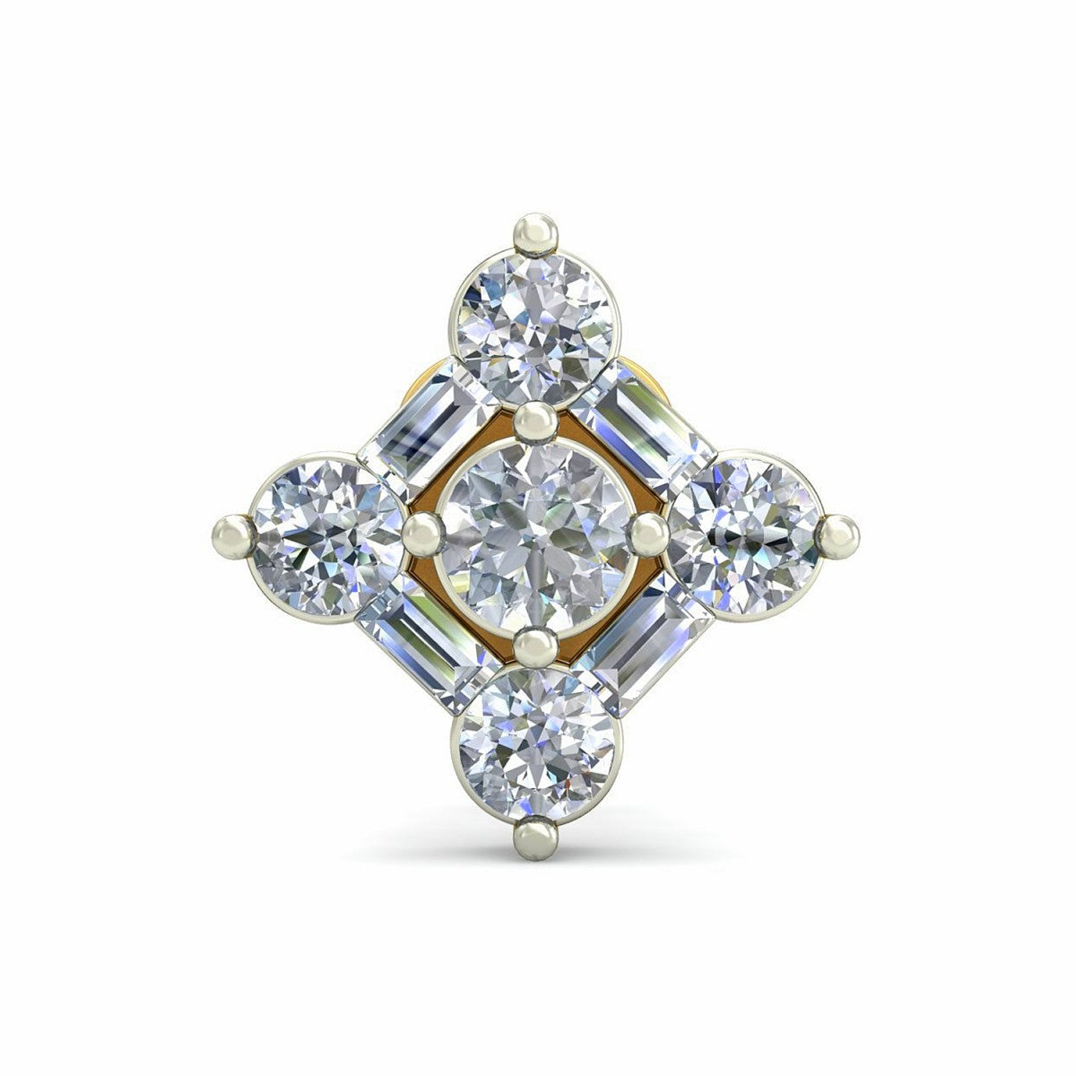 the itiah diamond nosepin