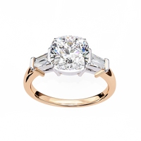 Eternal Cushion Lab Grown Diamond Ring - Ophiratbf