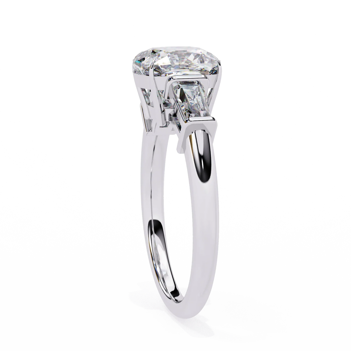 Eternal Cushion Lab Grown Diamond Ring - Ophiratbf