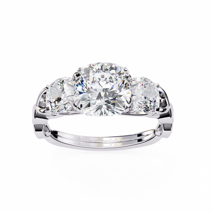 Celeste Trilogy Lab Grown Diamond Ring