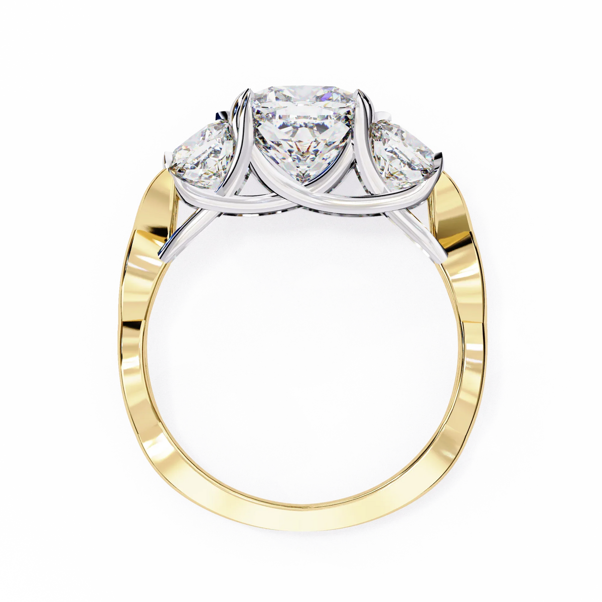 Celeste Trilogy Lab Grown Diamond Ring - Ophiratbf